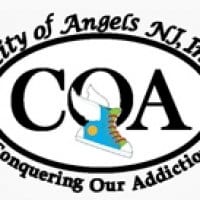 Logo for City of Angels NJ, focused on addiction recovery.